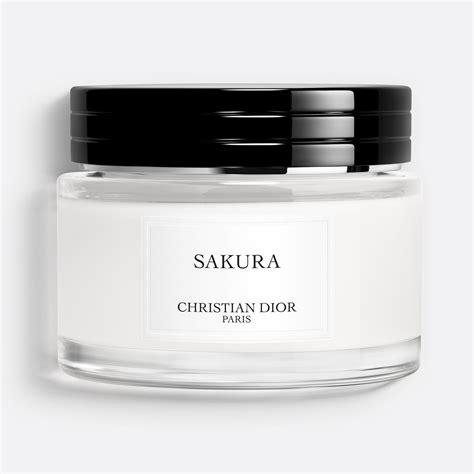 dior sakura body cream|dior sakura 125ml.